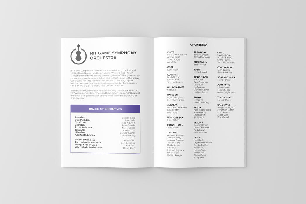 RIT GSO - Concert Program 2